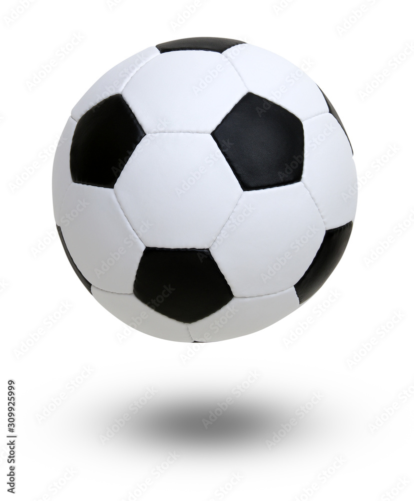 soccer ball white