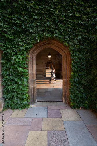 Photography SYDNEY, AUSTRALIA - 16 Dec 2019 - View of the campus of the University of Sydney, one of the most prestigious universities in Australia