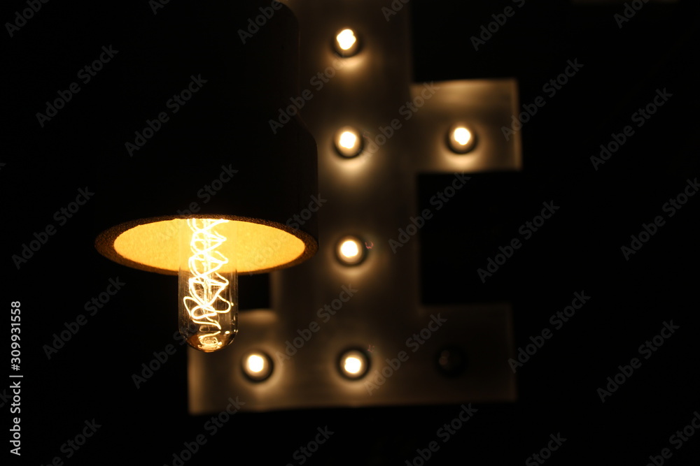 burning light bulb in the dark burning light bulb in the dark