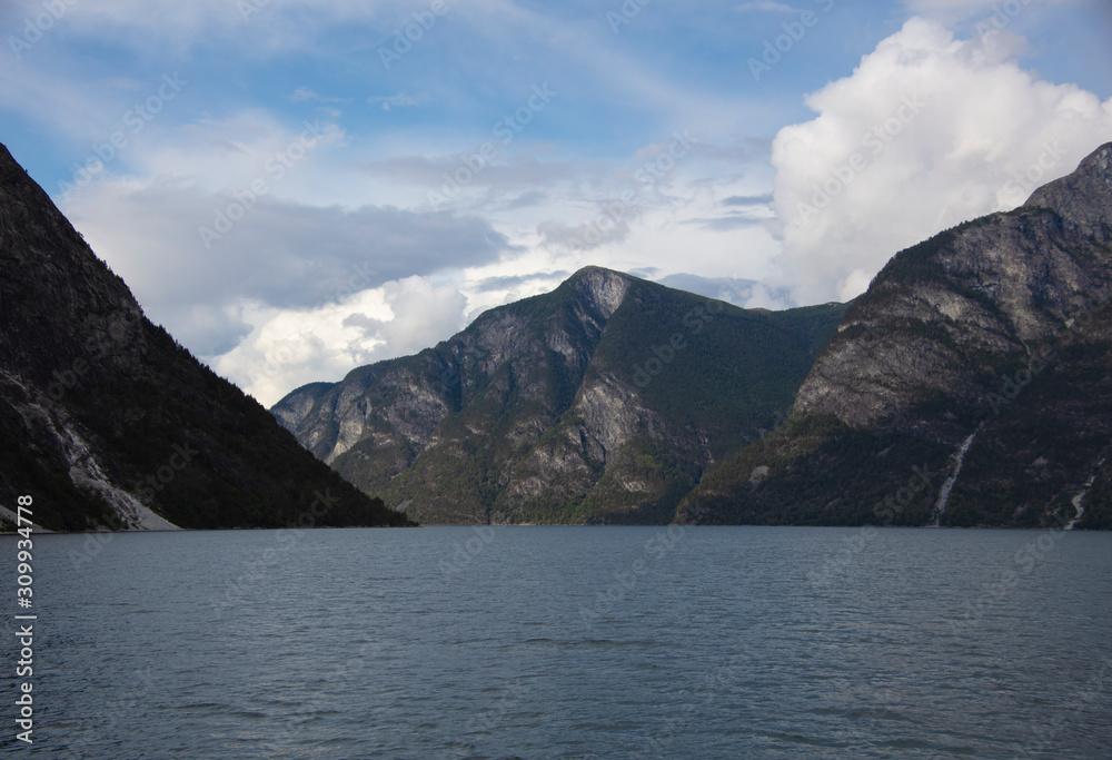 sogne fjord in norway