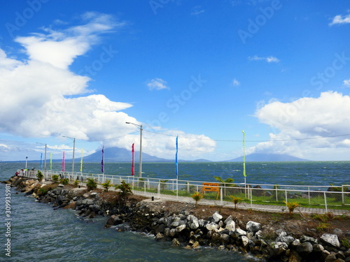 Ile d'Ometepe sur le lac Nicaragua photo