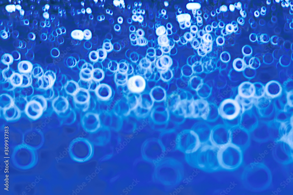 background bokeh blue rings / texture blurred background defocusing blue abstract background bokeh blue rings / texture blurred background defocusing blue abstract