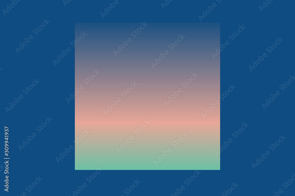 Abstract gradient background with blue and green colors.