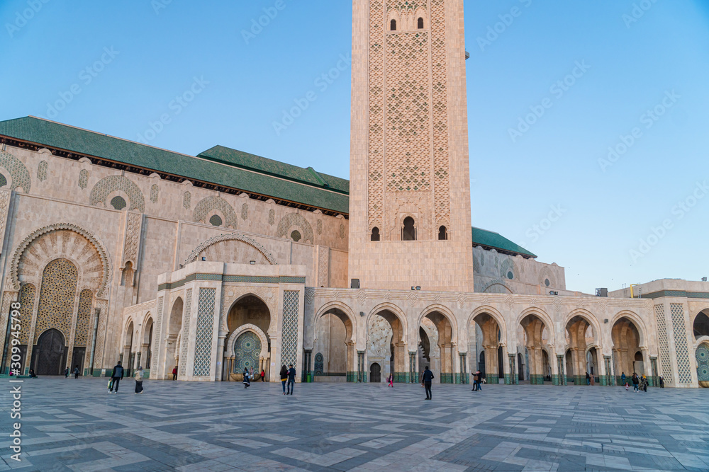 The Hassan II Mosque is a mosque in Casablanca, Morocco