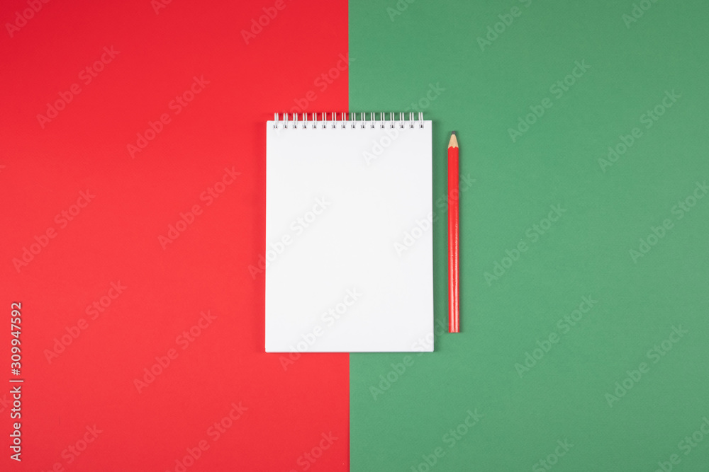 New Year plans or dreams on traditional colours. New Year plans or dreams on traditional colours.