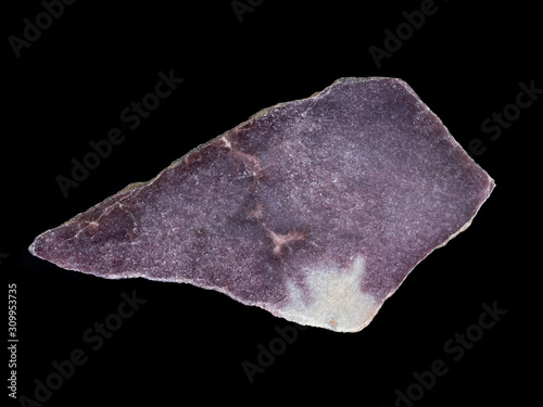 Purple lepidolite mica - lithium ore mineral