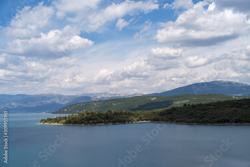 Lake of Saint Croix in Alpes de Haute, France