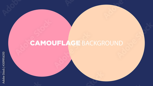 illustrative template for a modern sleek and mild invitation card or birthday card.