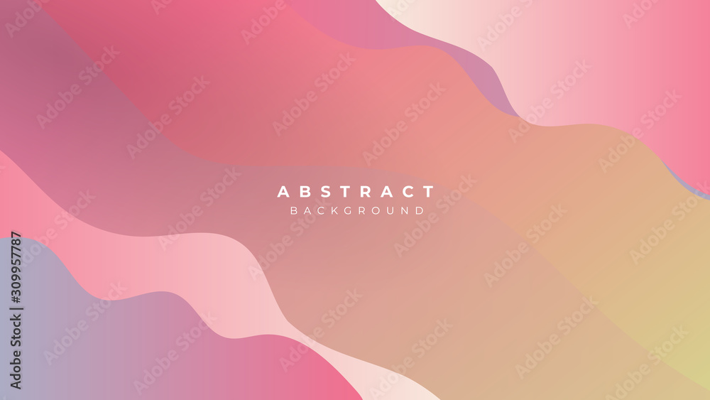 Pink Blue White Yellow Gradient Liquid Wave Abstract Background Pink Blue White Yellow Gradient Liquid Wave Abstract Background