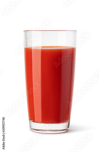 Obraz na plátne glass of tomato juice