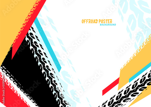 Tire Poster Background