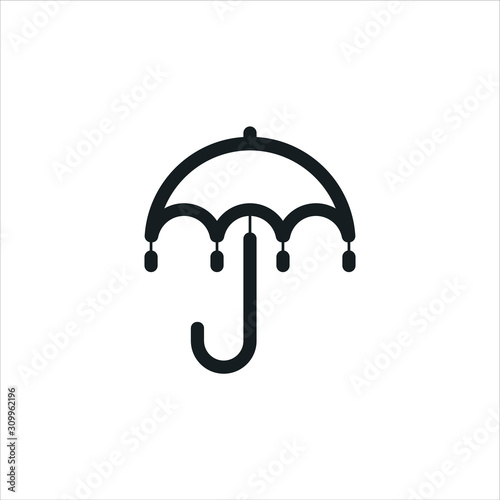 umbrella vector icon