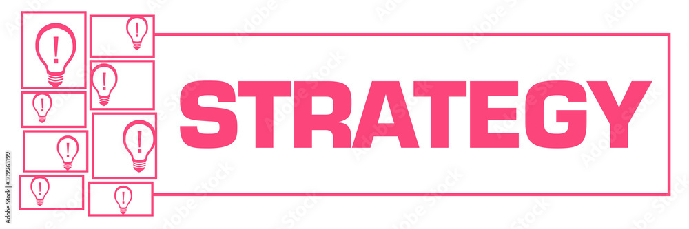 Strategy Pink White Bulbs Grid Left Box Horizontal Strategy Pink White Bulbs Grid Left Box Horizontal
