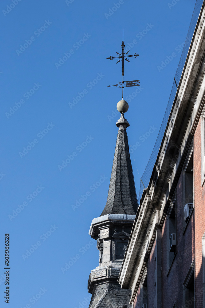 Elements of the architecture of Spain's capital city of Madrid. Elements of the architecture of Spain's capital city of Madrid.