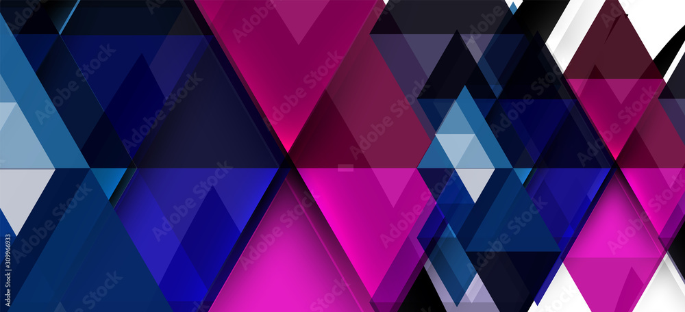 Abstract concept triangle graphic element. Technology background. Banner, poster template Abstract concept triangle graphic element. Technology background. Banner, poster template