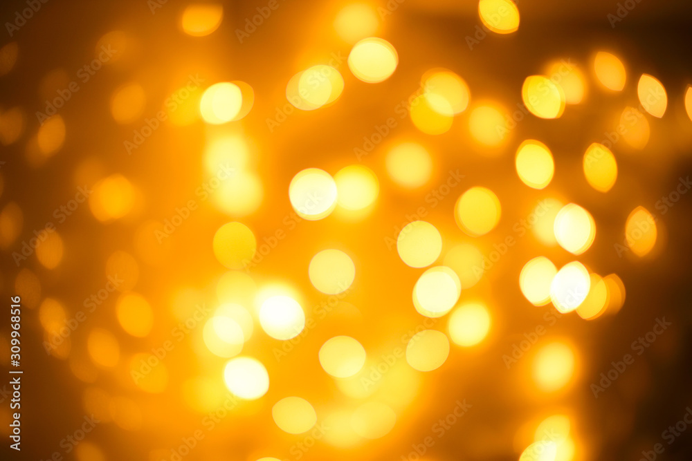 Blurred abstract background lights, beautiful Christmas.
