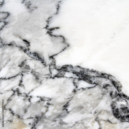 Grey and white marble stone texture background  © tendo23