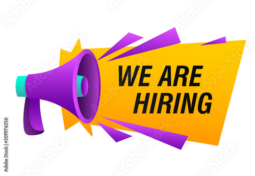 We are hiring banner design