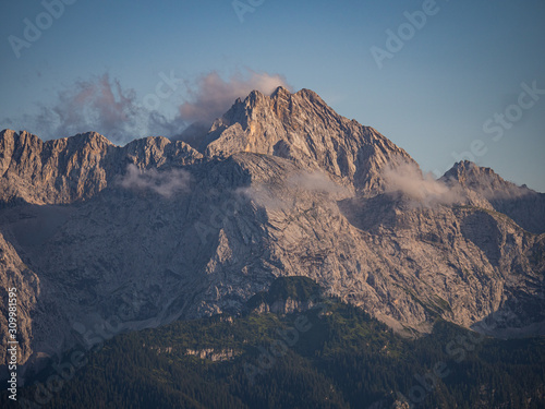 Blick auf die Gipfel