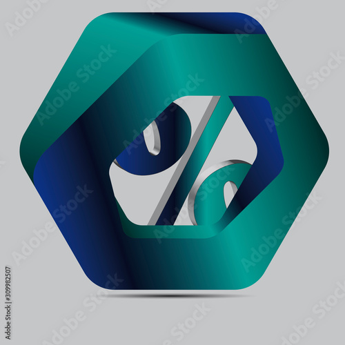Hexagon Prozent