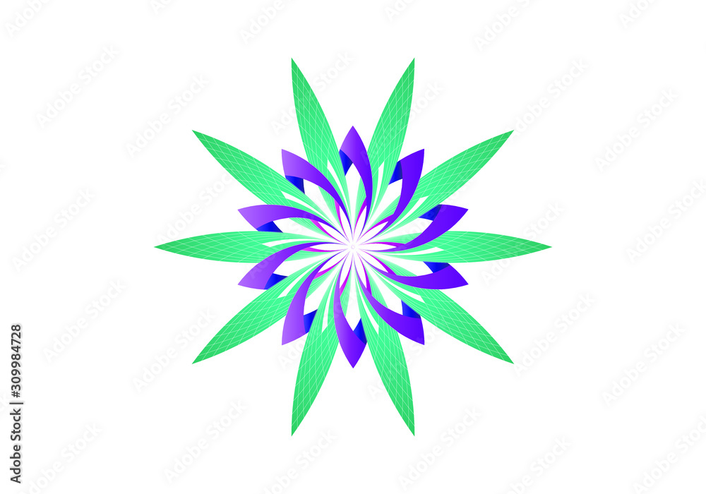 abstract flower abstract flower
