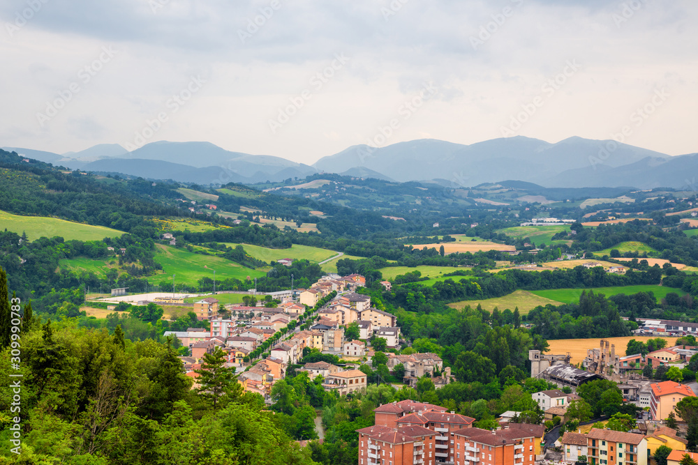 Sassoferrato (Ancona) - View from the Rocca Albornoz