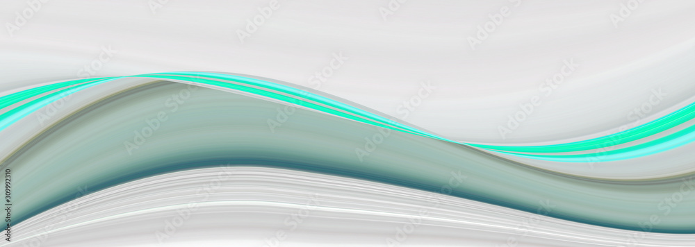 Fototapeta premium Aqua mint background in a modern trend shade, a beautiful textural eyelash with waves and patterns. Template for screensaver or packaging, abstract illustration in blue. 