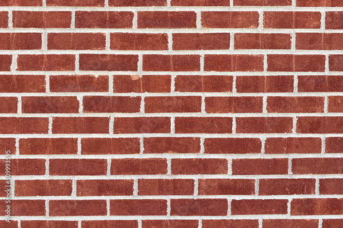 red brick wall background © DrewTraveler