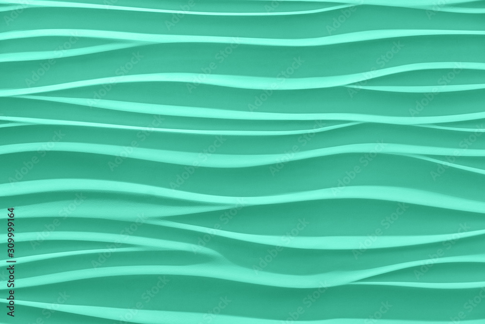 Trendy mint colored, low contrast, abstract elegant waves textured background. Year color concept. Trendy mint colored, low contrast, abstract elegant waves textured background. Year color concept.