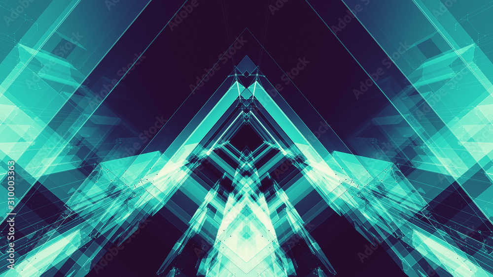 Glow blur lines abstract background