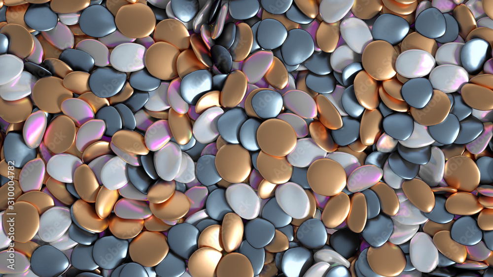 Beautiful background with beads, particles and simulation. 3d illustration, 3d rendering. Beautiful background with beads, particles and simulation. 3d illustration, 3d rendering.