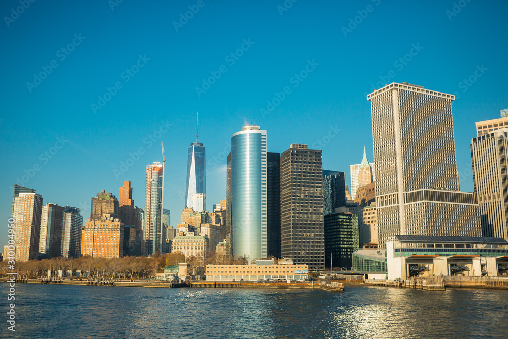 Fototapeta premium new york city skyline