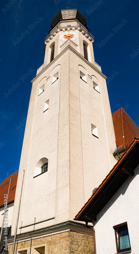 Beautiful church at Bad Griesbach, Bavaria, Germany