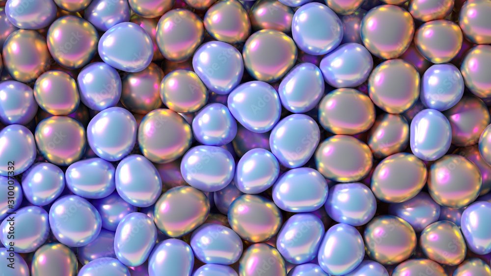 Beautiful background with beads, particles and simulation. 3d illustration, 3d rendering. Beautiful background with beads, particles and simulation. 3d illustration, 3d rendering.