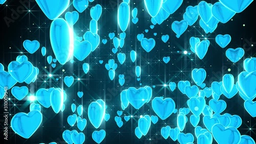 Valentines and Wedding Hearts background animation suited for broadcast, commercials and presentations. It can be used in Valentines day videos and Wedding Videos also.
