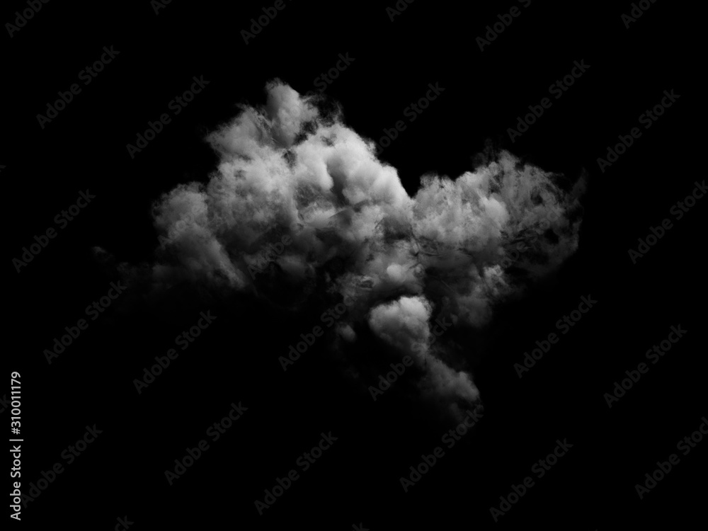 Cloud isolated, steam, smoke. 3d illustration, 3d rendering. Cloud isolated, steam, smoke. 3d illustration, 3d rendering.