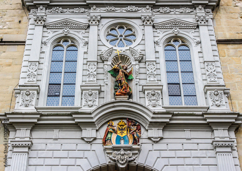 The Church of St. Leodegar.  Lucerne, Switzerland photo