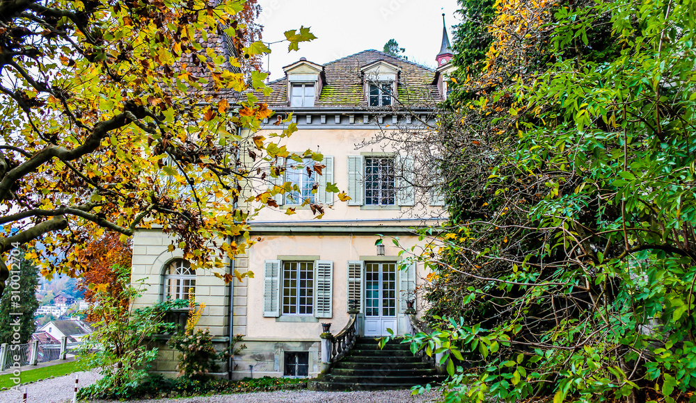 Fototapeta premium Beautiful architecture of the city. Lucerne, Switzerland