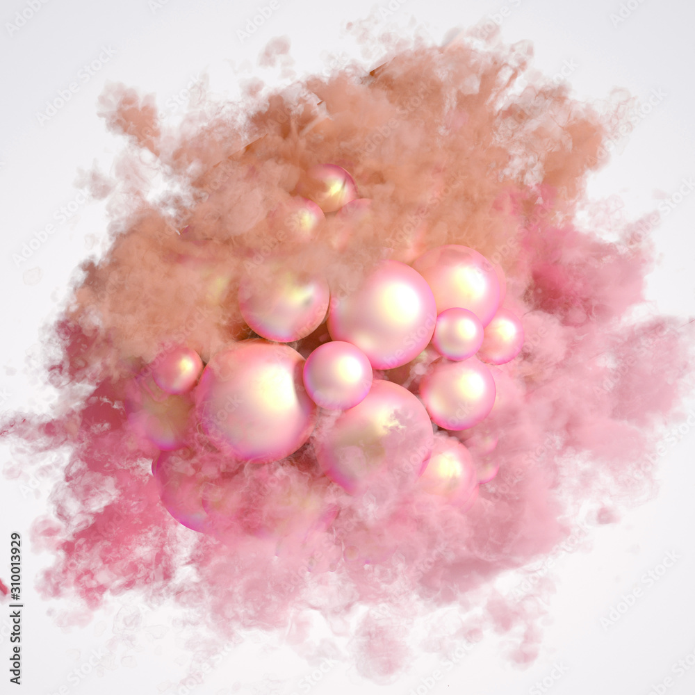 Beautiful background with purple smoke and steam. 3d illustration, 3d rendering. Beautiful background with purple smoke and steam. 3d illustration, 3d rendering.