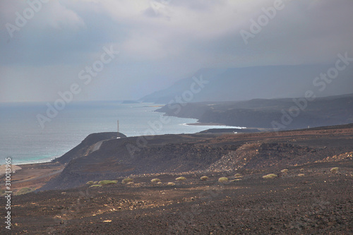Route to Tadjourah by the Bay of Ghoubet, Djibouti photo