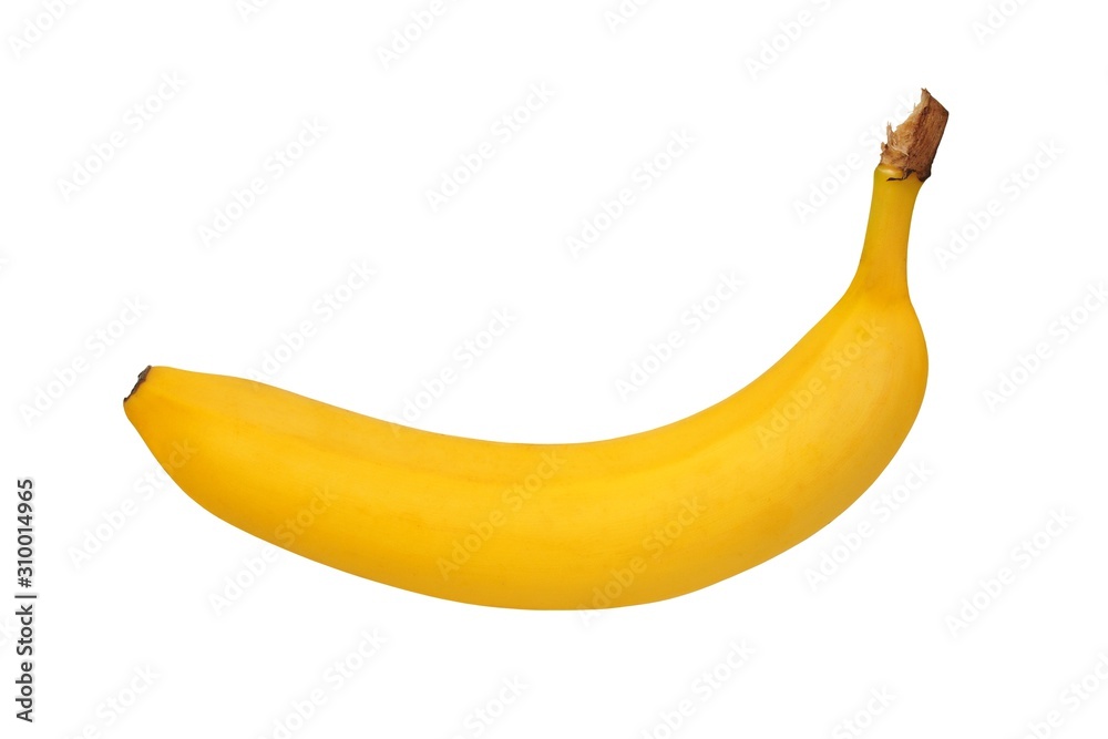 Banana isolated on white