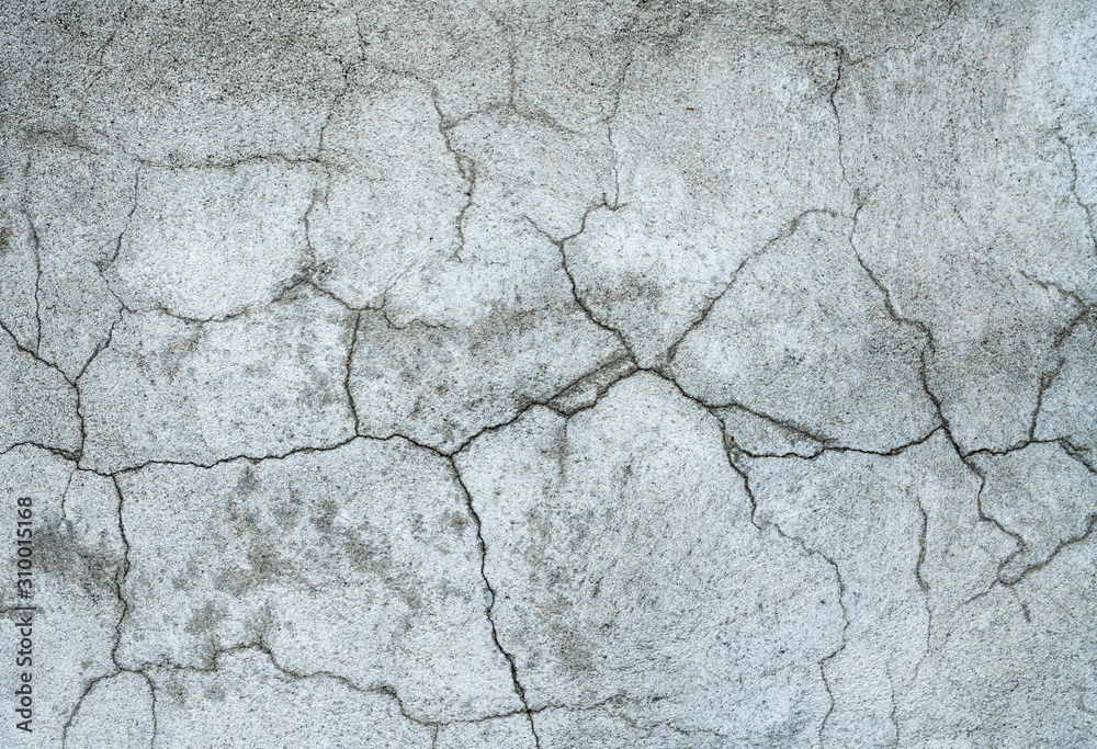 Obraz premium .cracked cement background