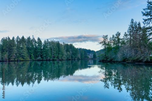 Peaceful Mud Bay At High Tide Olympia, Washington © John