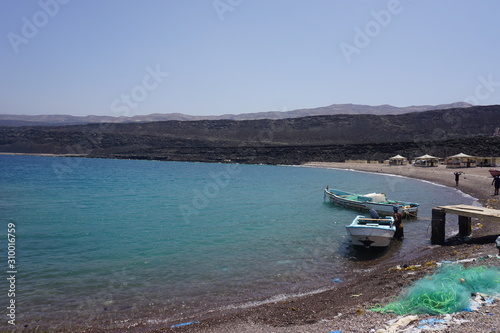 Fishing Boats at the Bay of Ghoubet photo