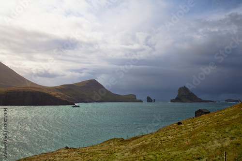 Tindholmur and Drangarnir  Faroe Islands