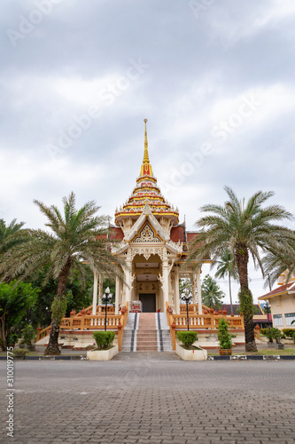 One of the buildings in the Phuket Temple, Wat Chalong, Thailand © carol_anne