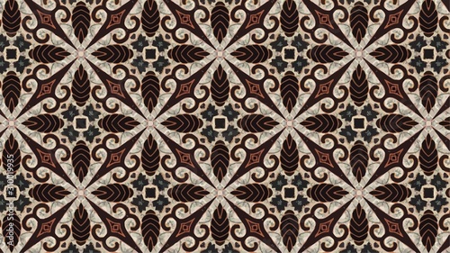 Vector Background of Batik Pattern , Batik Indonesian is a technique of wax-resist dyeing applied to whole cloth, or cloth made using this technique originated from Indonesia