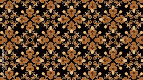 Vector Background of Batik Pattern , Batik Indonesian is a technique of wax-resist dyeing applied to whole cloth, or cloth made using this technique originated from Indonesia