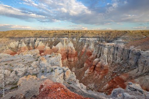 Canvas Print Coal Mine Canyon - colorful rock formation near Tuba City, Arizona