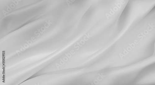 White silk fabric lines